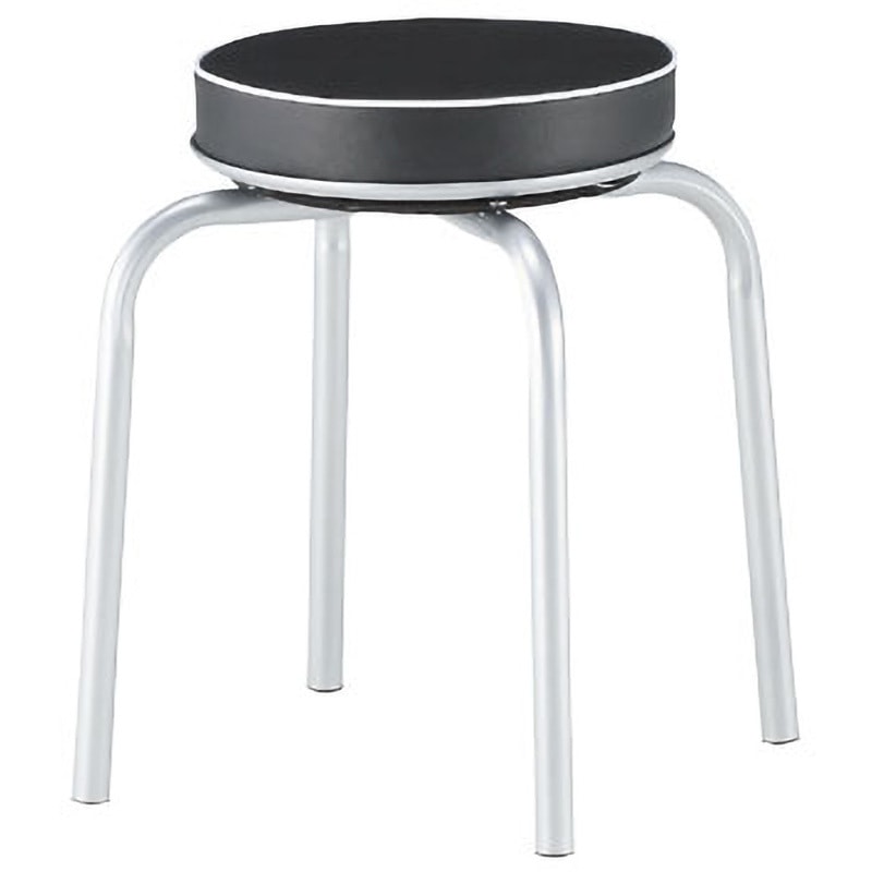 TYZ8009 300Φ回転丸椅子 キャスター無 TRUSCO スタッキング可 ビニール