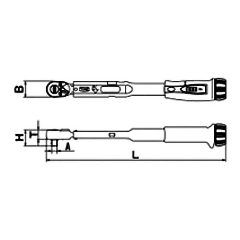 T6MN300 プレセット形トルクレンチ (ダイレクトセットタイプ) トネ TONE (前田金属工業) デジタル形 トルク調整範囲40～300N・m  最小目盛2N・m 差込角19mm - 【通販モノタロウ】