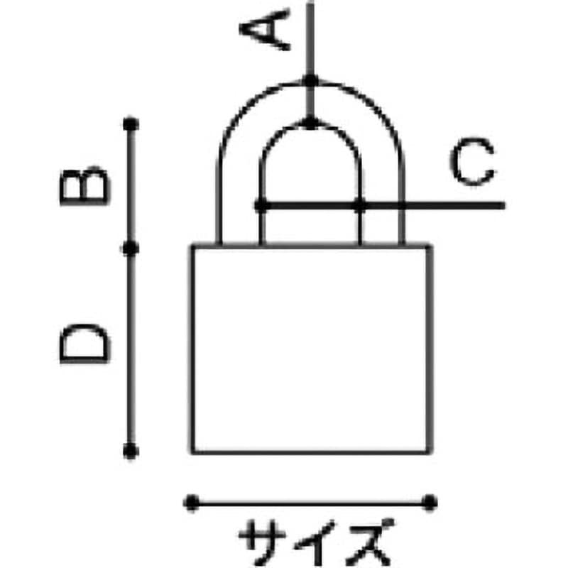 AL-006 #1000 アルファ南京錠 アルファ キー式錠 真鍮 - 【通販 AL-006 #1000 アルファ南京錠 アルファ キー式錠 真鍮 - 【通販