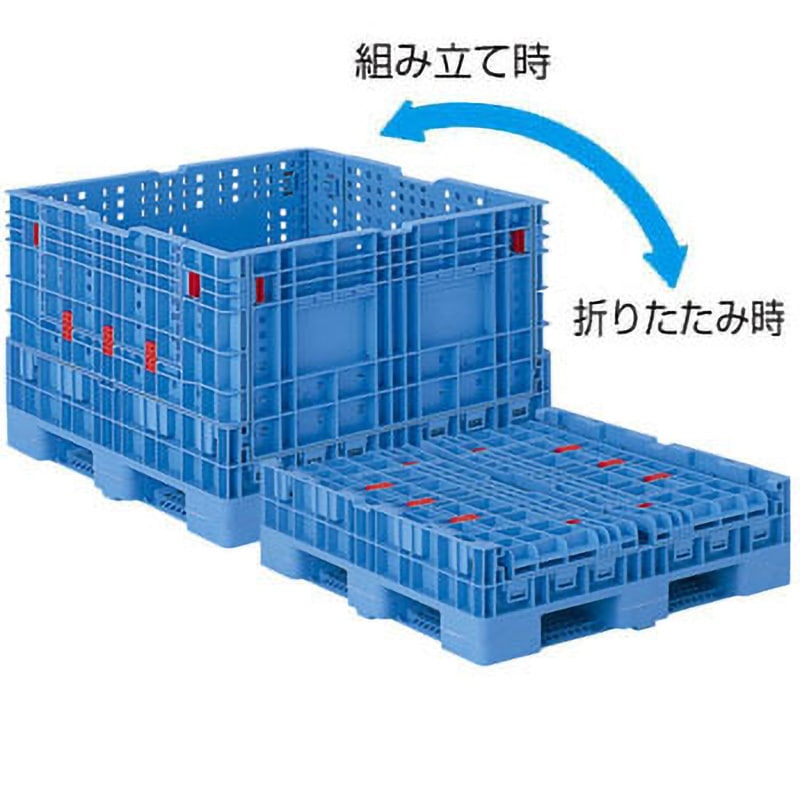 80588000BL510 コンパレッター サンコー(三甲) オリタタミタイプ 嵌合商品コンパレッターF#940 種別F#700 ライトブルー色  1個