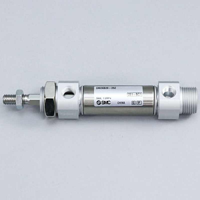 CM2KB20-25Z 標準形エアシリンダ(丸形)(CM2KB2～) SMC ラバークッション 複動片ロッド 基本形 チューブ内径20mmストローク25mm