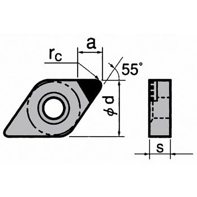 DNGA150404-DIA DX160 チップ DNGA-DIA 1個 タンガロイ 【通販サイト