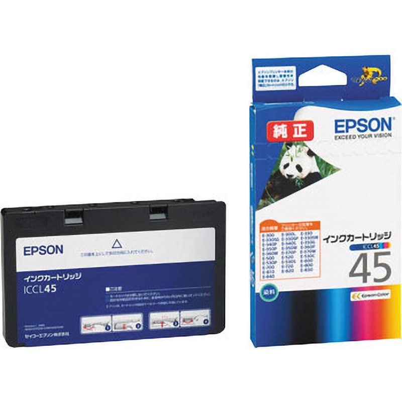 ICCL45 純正インクカートリッジ EPSON IC45 EPSON 4色一体型