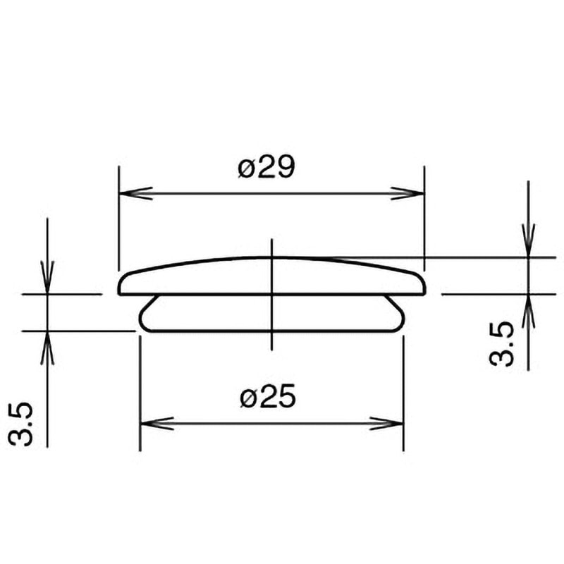OB-31PN05 丸穴スイッチ取付穴プラグ IDEC(和泉電気) ゴム製 OB-31PN05 丸穴スイッチ取付穴プラグ IDEC(和泉電気) ゴム製