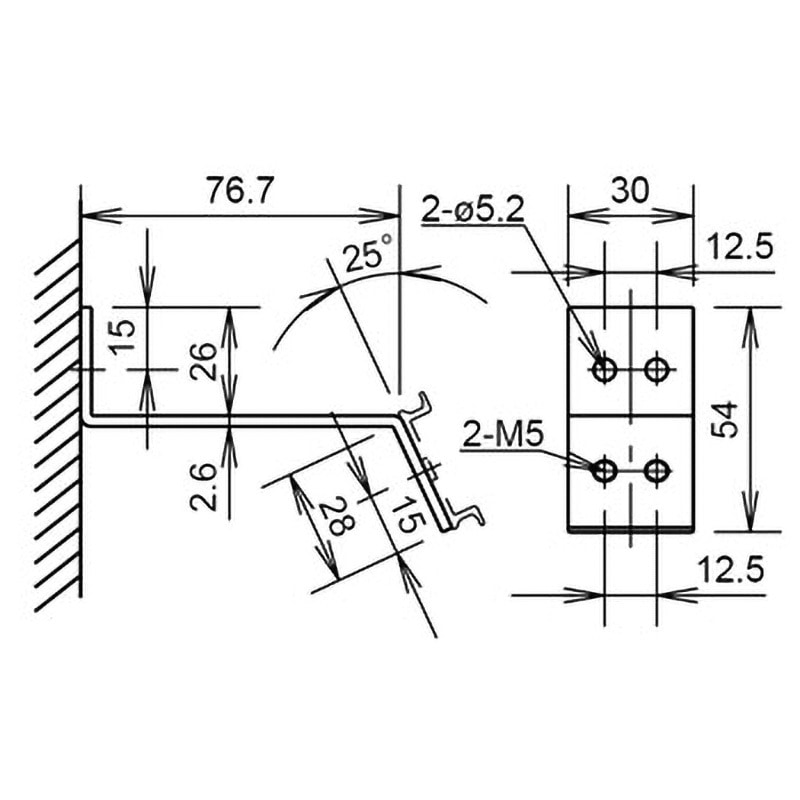 BNS4PN10 レール取付金具 IDEC(和泉電気) 1パック(10個