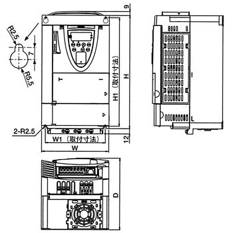 一般産業用ファン・ポンプ専用インバータ TOSVERT VF-PS1シリーズ