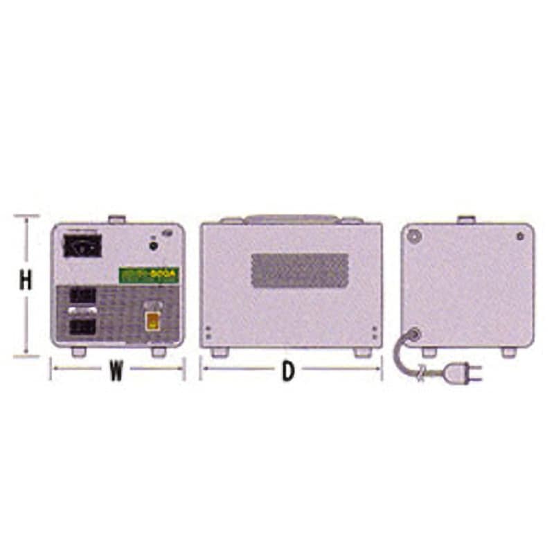 AVR-500A / 交流安定化電源装置 100V±15％⇒100V±2％以内 500VA-