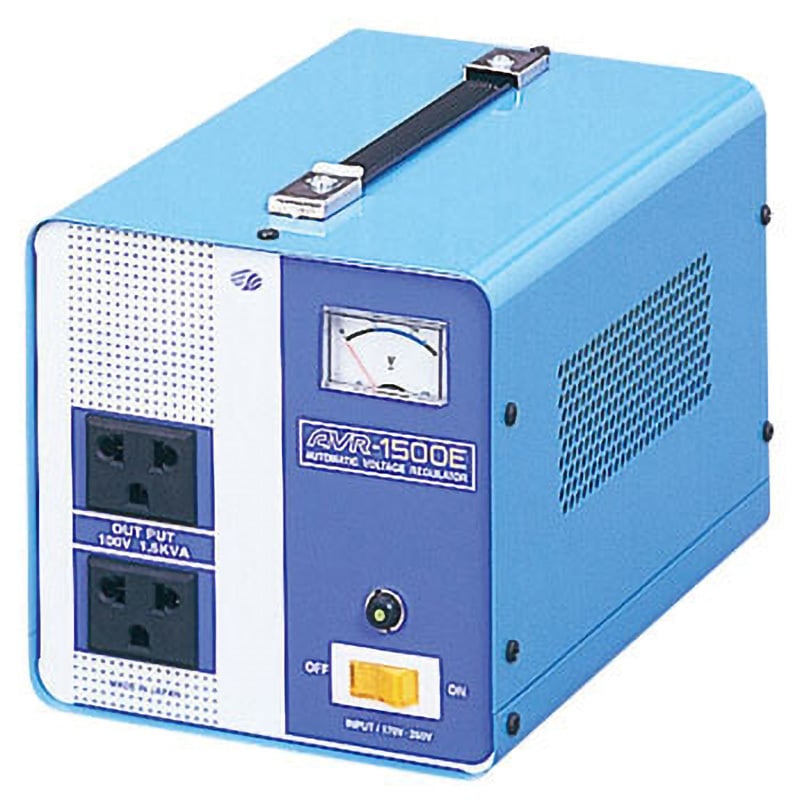 AVR-1500E 海外用 交流定電圧電源装置 AVR-Eシリーズ 1台 スワロー電機 
