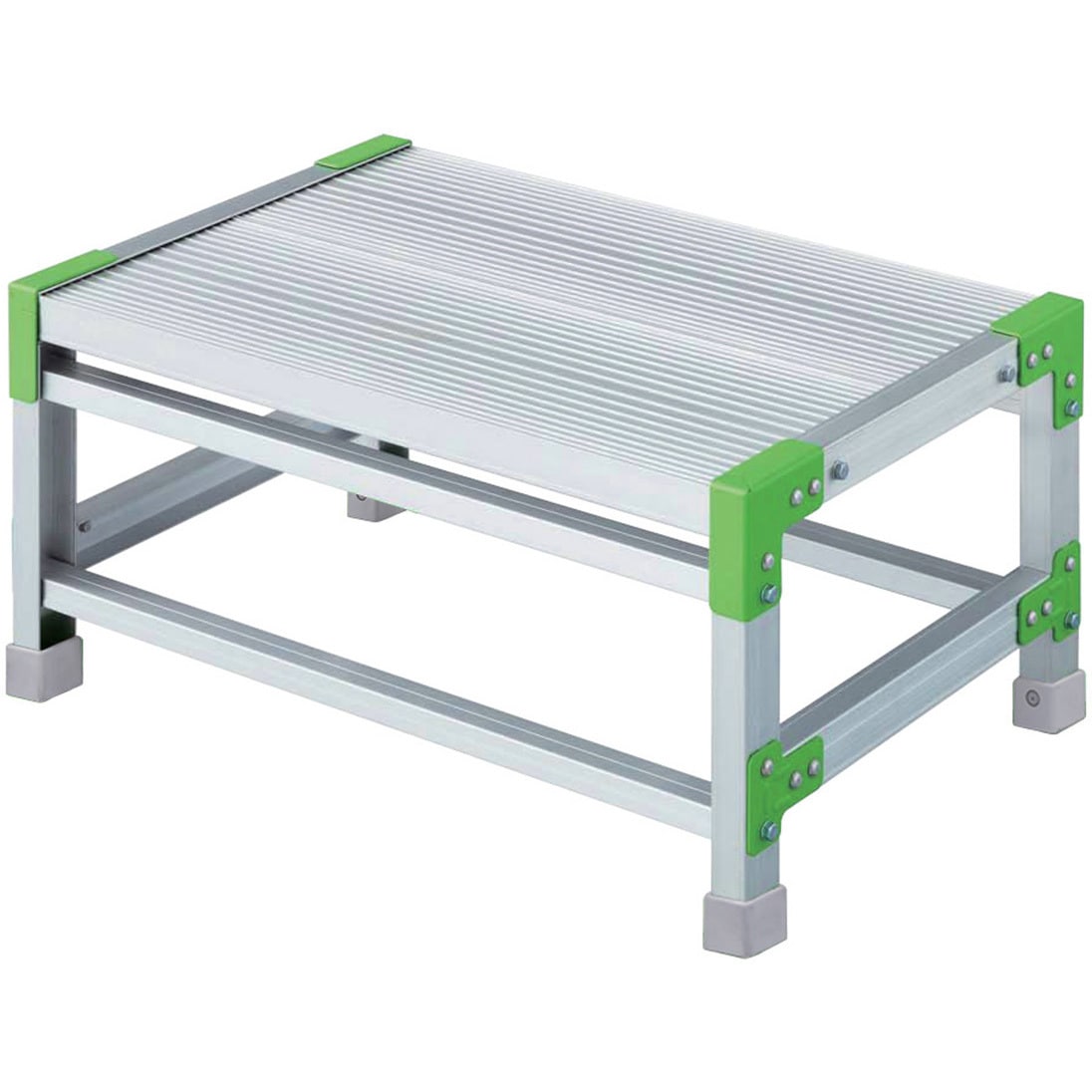 EWA-14 作業用踏台 エコシリーズ(アルミ製) 長谷川工業 1段 天板
