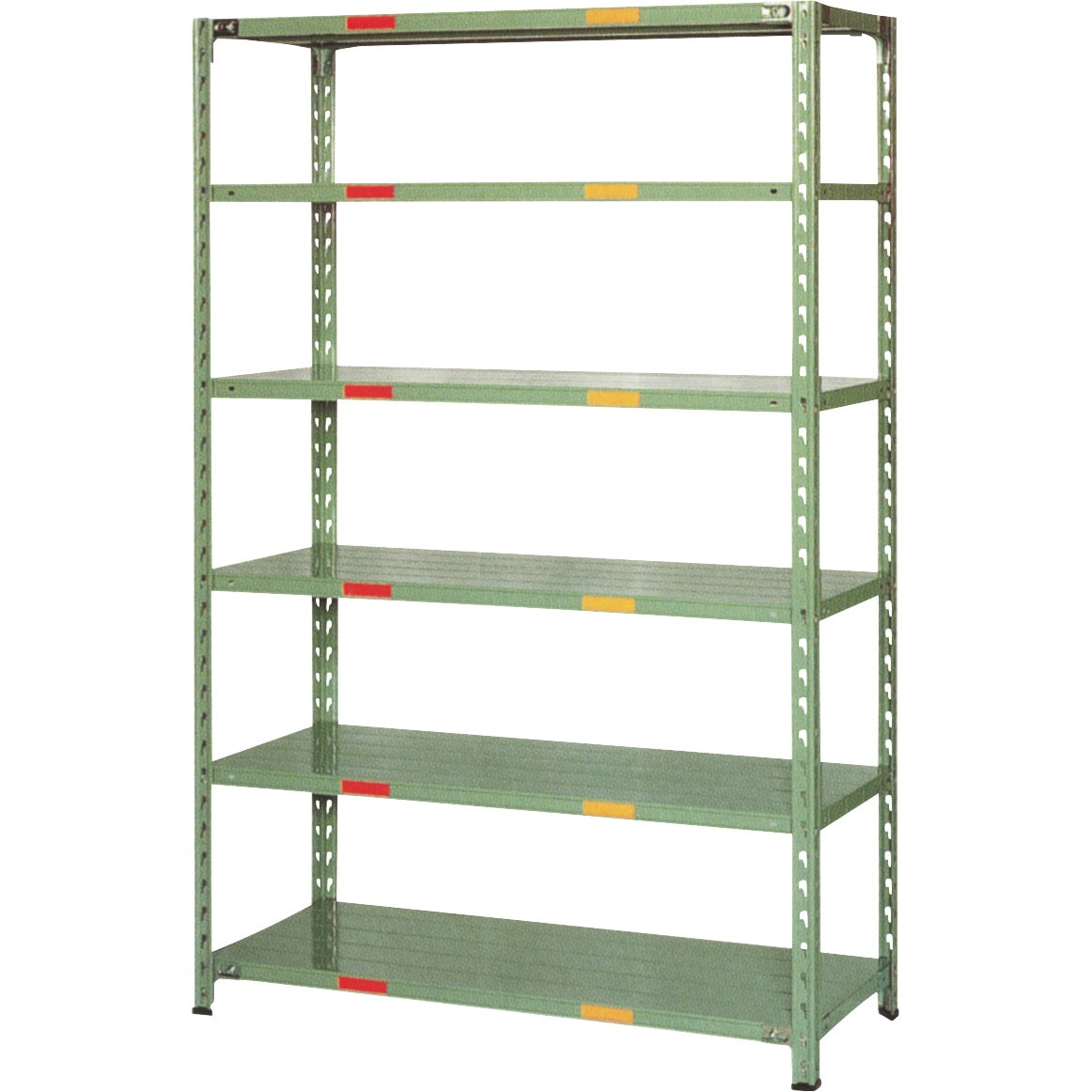 移動ラック・書架・物品棚　軽量ラックL型 4段 サングレー 120-45-120 品番 E05217A5 イナバ 稲葉 移動ラック・書架・物品棚 軽量ラックL型 4段 サングレー 150-30-120