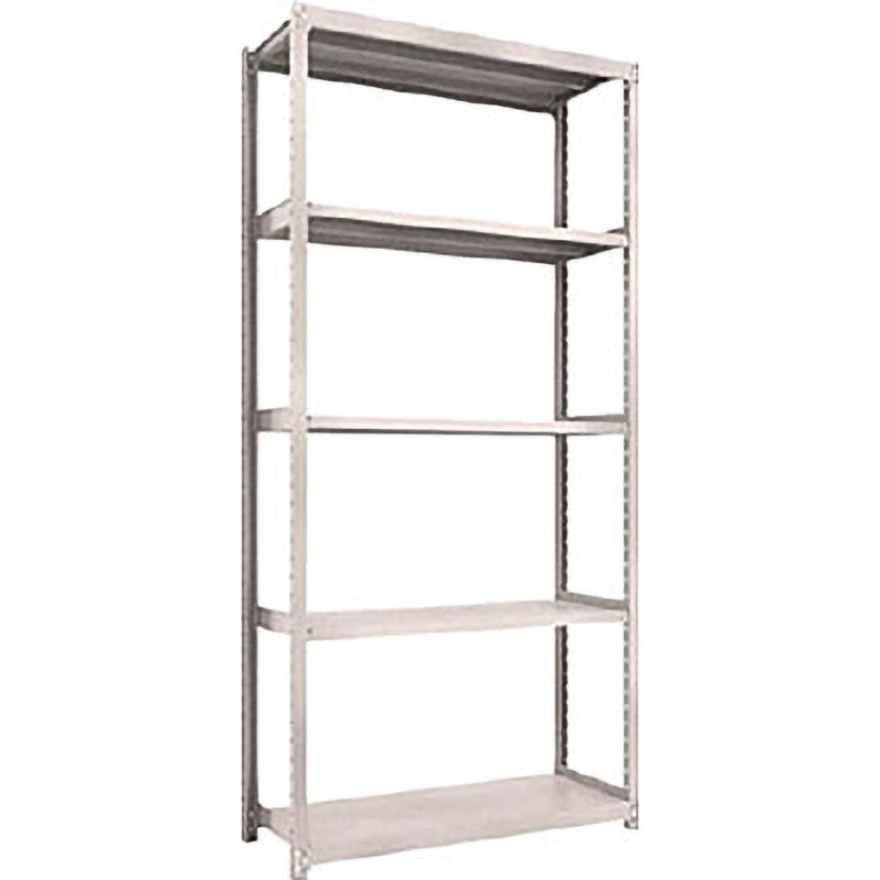 M2-8445  NG M2型軽中量棚 単体 TRUSCO グレー色 スチール 荷重1500kg 5段 間口1202mm奥行459mm高さ2407mm  M2-8445  NG 25,886円