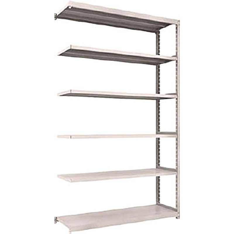 M2-8546B  NG M2型軽中量棚 連結 TRUSCO スチール グレー色 荷重200kg/段 6段 間口1460mm奥行459mm高さ2407mm  M2-8546B  NG