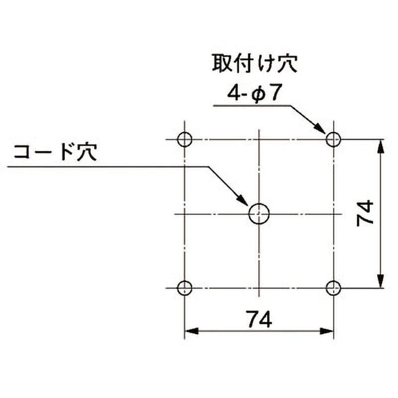 KJB-320-RYG 積層回転灯 KJ/KJBシリーズ 1台 パトライト(PATLITE) 【通販モノタロウ】