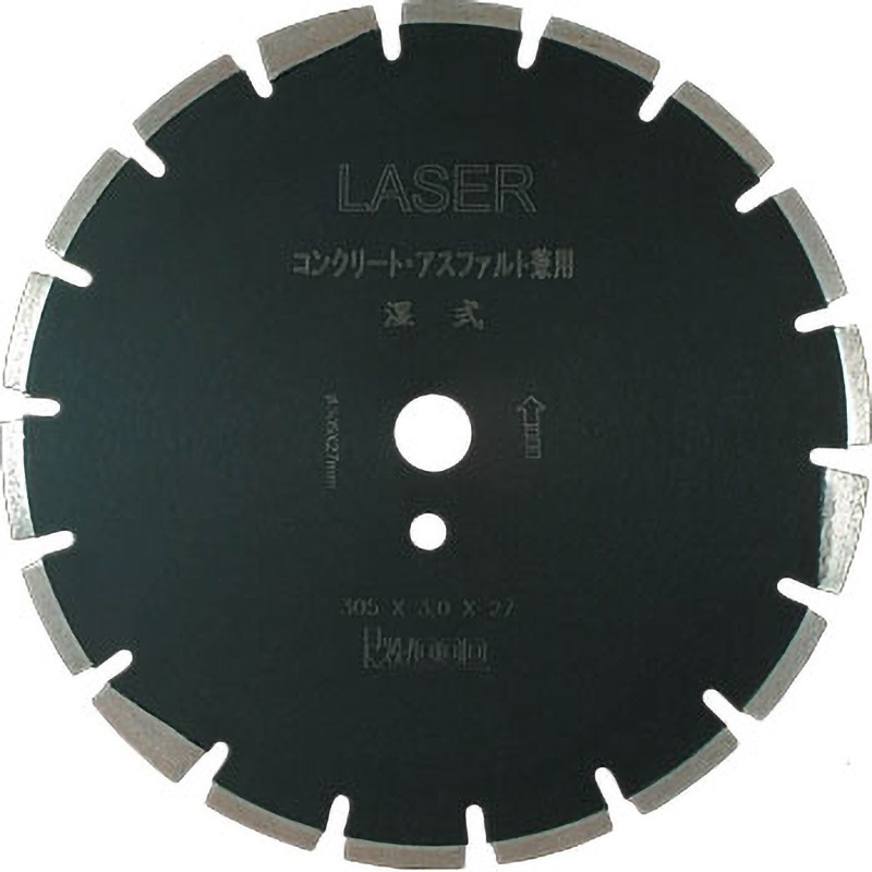 89752 ダイヤモンドカッター アスファルト・コンクリート兼用 アイウッド 外径355mm穴径27mm