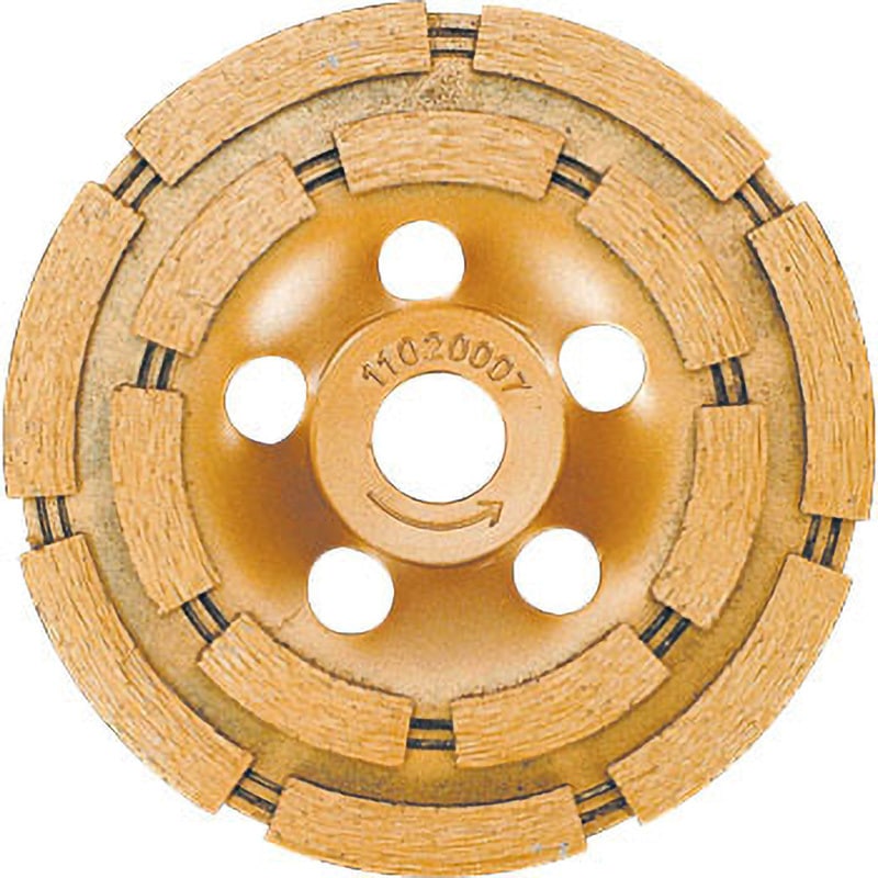 89728 ダイヤモンドカッター ダブルカップ アイウッド 外径125mm穴径22mm