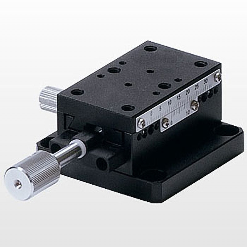 SO-19 ベース付タイプX軸(送りねじ式) ミラック光学 Xステージ テーブル長さ30mmテーブル幅50mm  SO-19