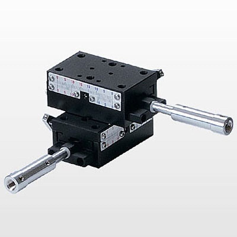 SO-70 ハンドル延長タイプXY軸(送りねじ式) ミラック光学 xyステージ テーブル長さ30mmテーブル幅50mm  SO-70