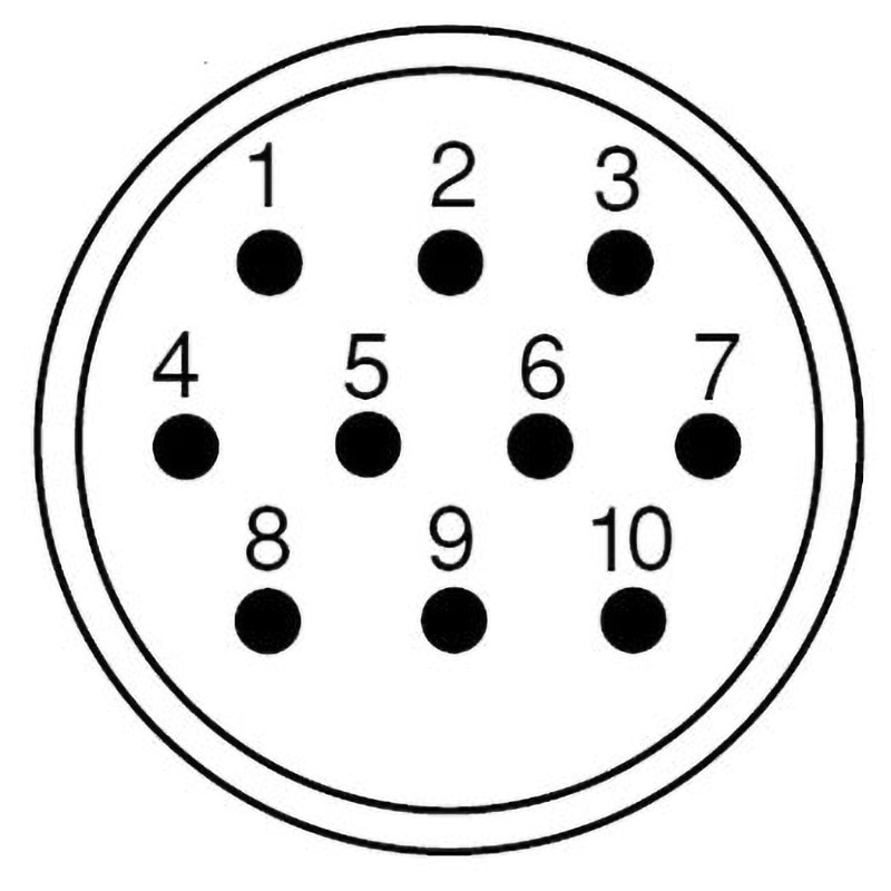 NJC-2410-RF NJCシリーズJIS規格中型メタルコネクタ パネル取付