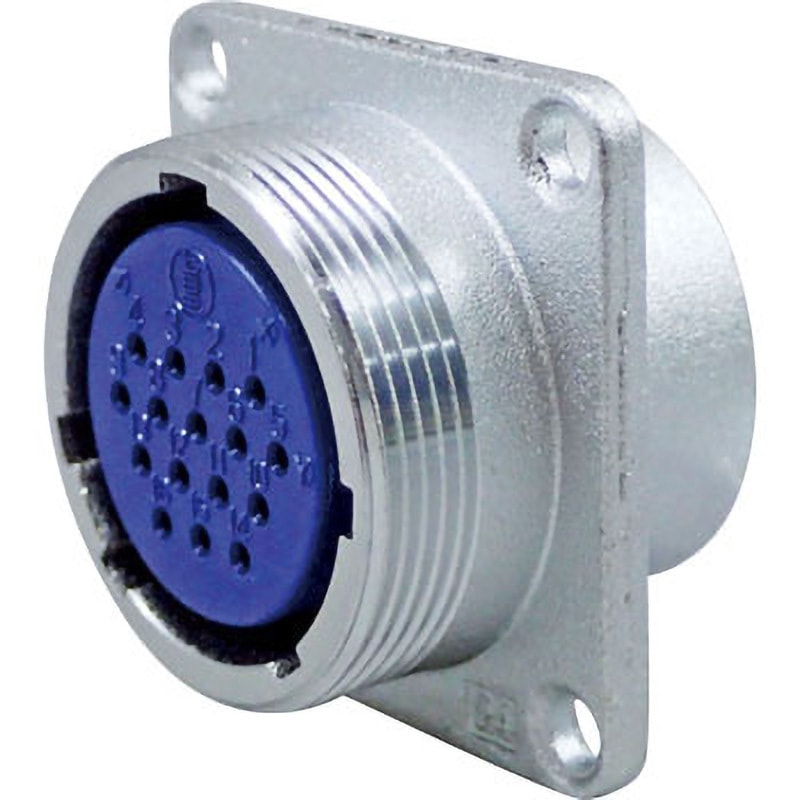 NJC-2416-RF NJCシリーズJIS規格中型メタルコネクタ パネル取付