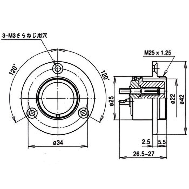 七星メタルコネクタ NCS-44シリ-ズ8極RF NCS-448-RF4個セット