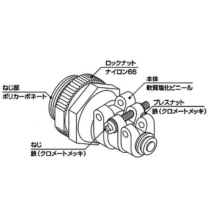 2plan オーバーサイズケープシングルコート PC2000Z180EN028 配線孔キャップ LAMP(スガツネ工業) 角型