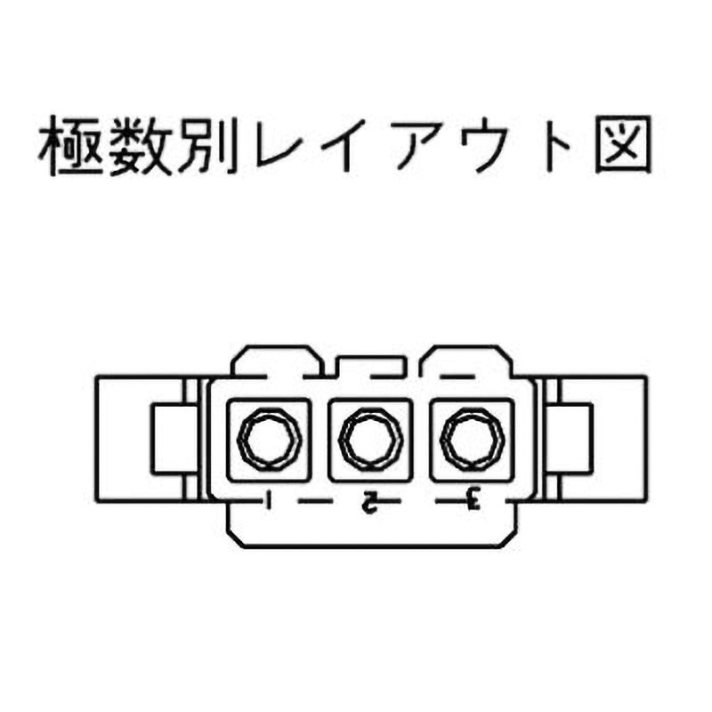 3191-03P1 中継用コネクタ 6.7mmピッチ 3191シリーズ プラグハウジング