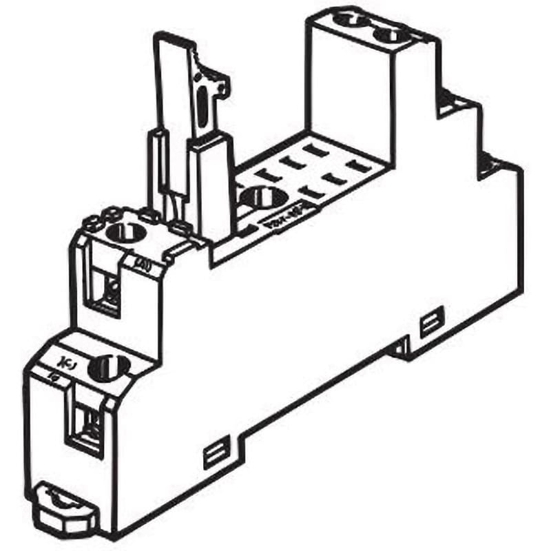 P2RF-08-E 共用ソケット 角形ソケット P2RF(表面接続) 1個 オムロン(omron) 【通販モノタロウ】