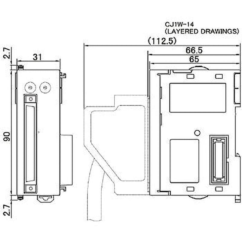 CJ1W-NC213 プログラマブルコントローラ CJ1/CJ1M 位置制御ユニット 1個 オムロン(omron) 【通販モノタロウ】