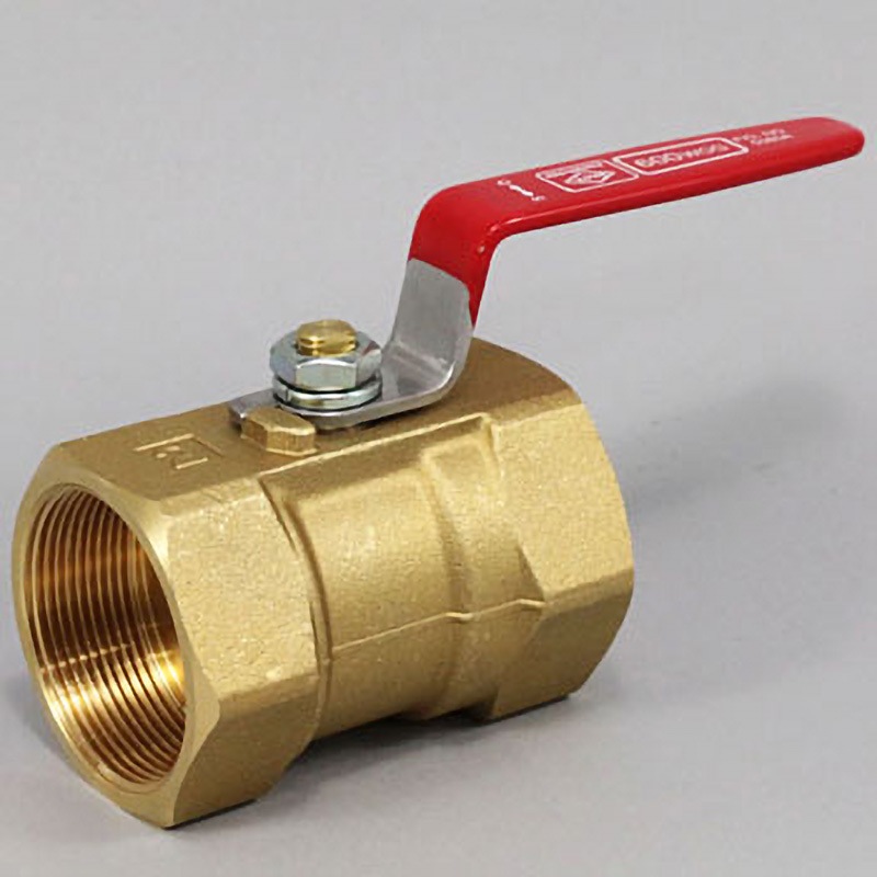 RZ-N 600型 黄銅製ボールバルブ (レデュースドボア ) 東洋バルヴ レバー式 ストレート 黄銅(真鍮) 呼び径(B)2  RZ-N