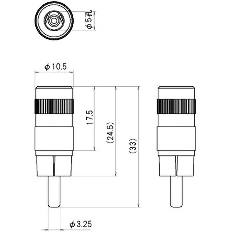 CN-7018-P ピンプラグジャック サトーパーツ DC12V 定格電流1A 【通販