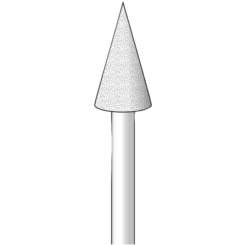 1A13018 電着ダイヤモンドバー 永興電機工業 粒度120 軸径6mm 1個