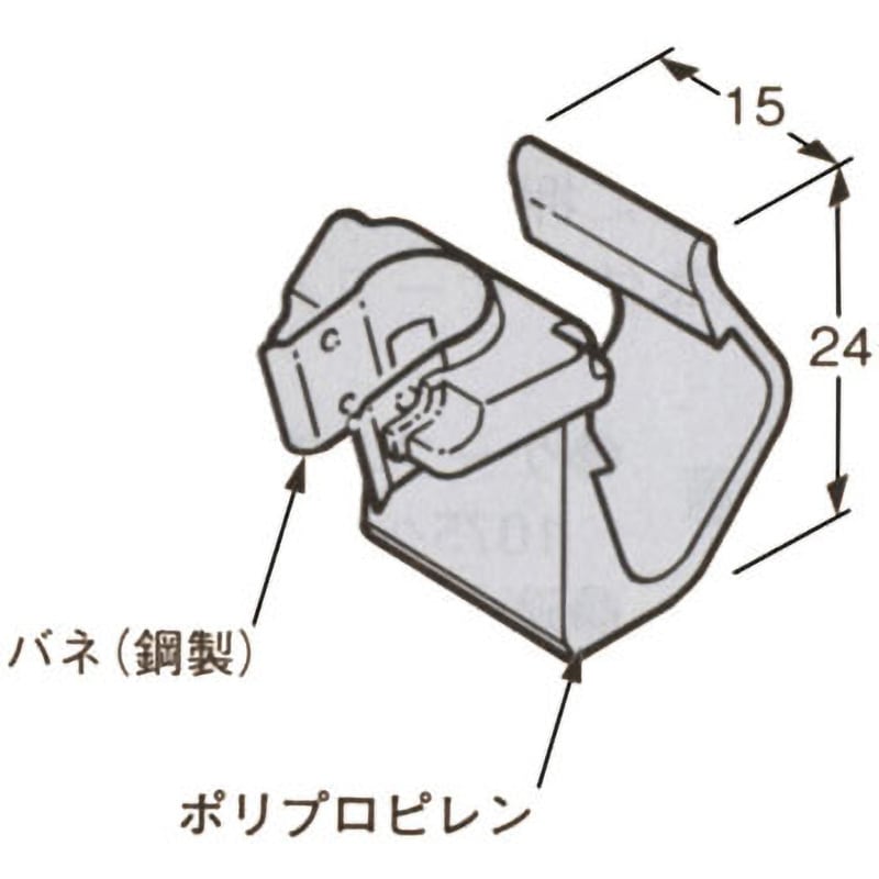 TW3-9N02P FVラック ケーブル支持具 1袋(2個) ネグロス電工 【通販