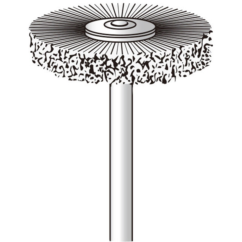 6052102 スチールブラシ (平型) 永興電機工業 入数10