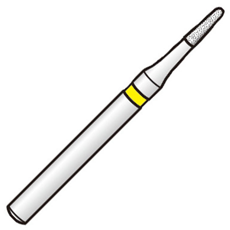 1A10028 電着ダイヤモンドバー 永興電機工業 粒度1000 軸径1.6mm 1パック