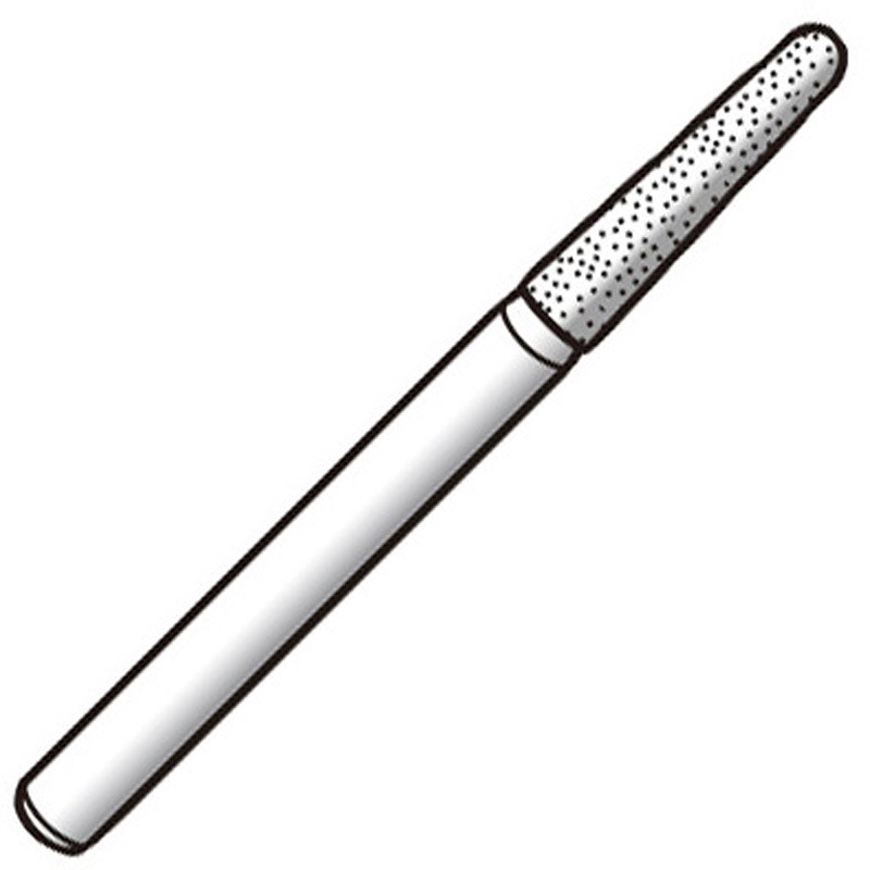 1A10012 電着ダイヤモンドバー 永興電機工業 粒度140 軸径1.6mm 1パック