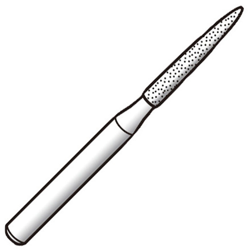 1A10016 電着ダイヤモンドバー 永興電機工業 粒度140 軸径1.6mm 1パック