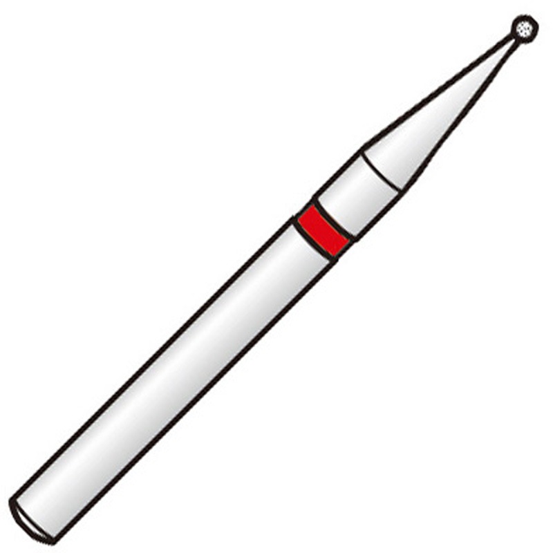 1A10017 電着ダイヤモンドバー 永興電機工業 粒度320 軸径1.6mm 1パック