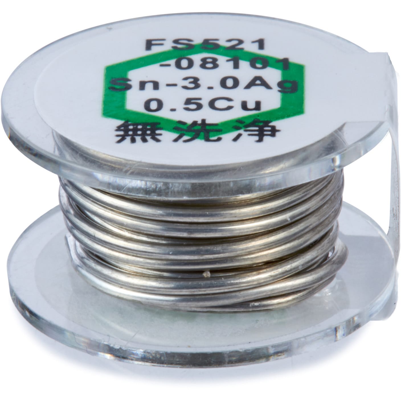 FS521-08101 はんだ ヘクスゾール 鉛フリー HAKKO(白光) 線径0.8mm 1