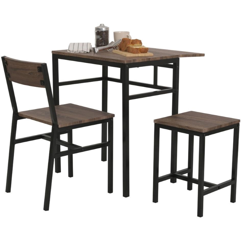 UNI-0011 ダイニングテーブル チェア スツール セット 幅60 奥行40 高