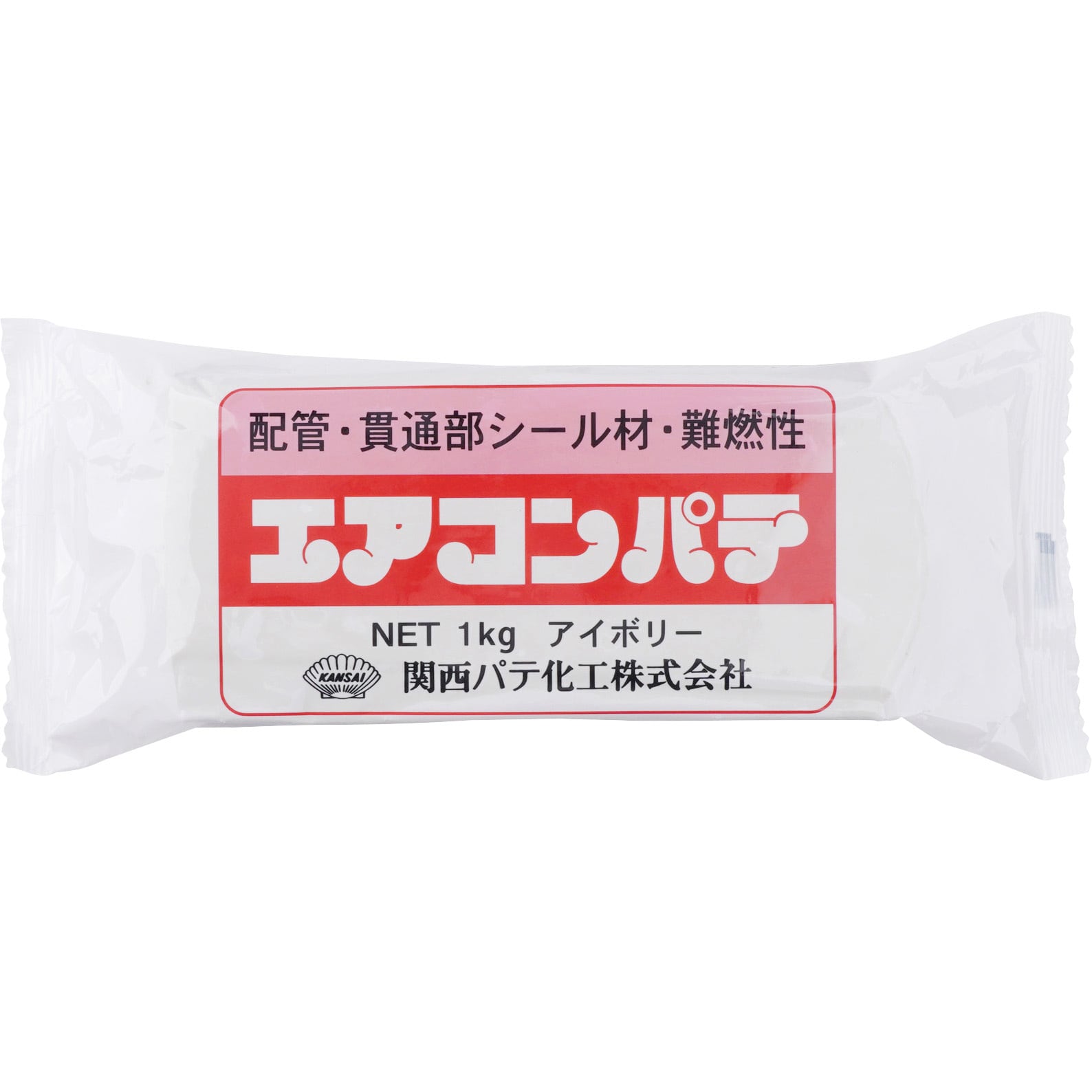 KAP1KG-I エアコンパテ アイボリー 1袋(1kg) 関西パテ化工 【通販