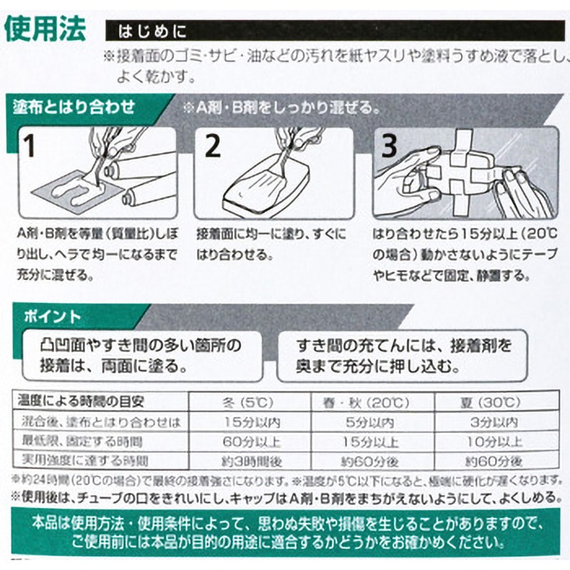 16323 ボンドクイックメンダー コニシ エポキシ樹脂系 - 【通販