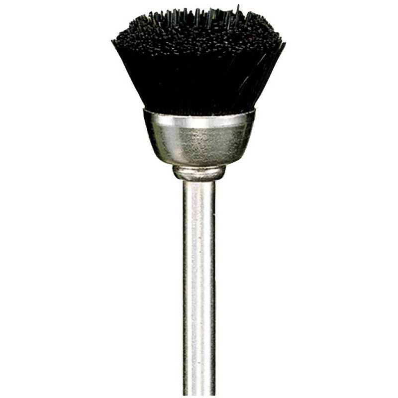 6012104 ブタ黒毛ブラシ (カップ型) 永興電機工業 入数10