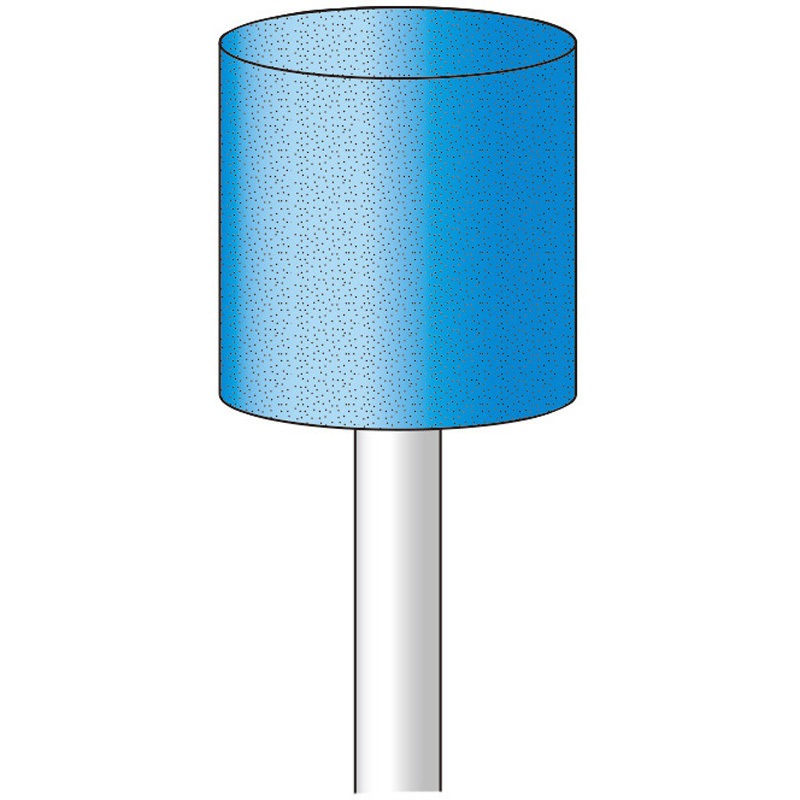 4A13005 軸付ゴム砥石 (研磨タイプ) 永興電機工業 入数5 粒度80 軸径6mm 1パック 4A13005