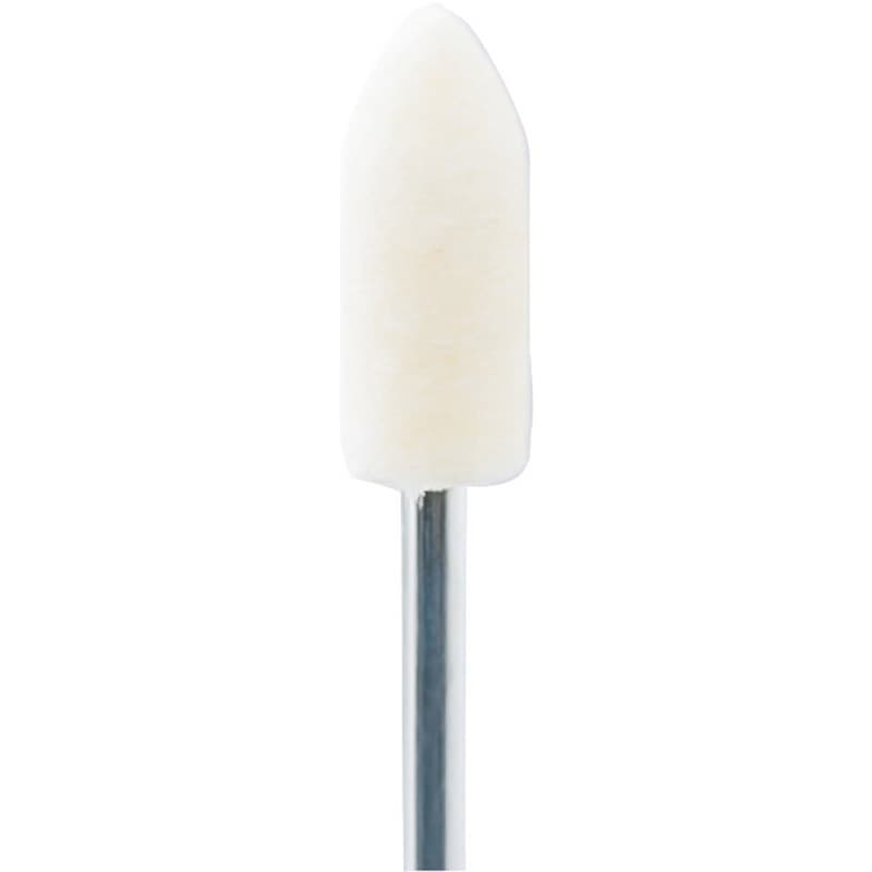 7A11013 軸付フェルトバフ (ソフト) 砲弾型 永興電機工業 軸径2.34mm 1パック
