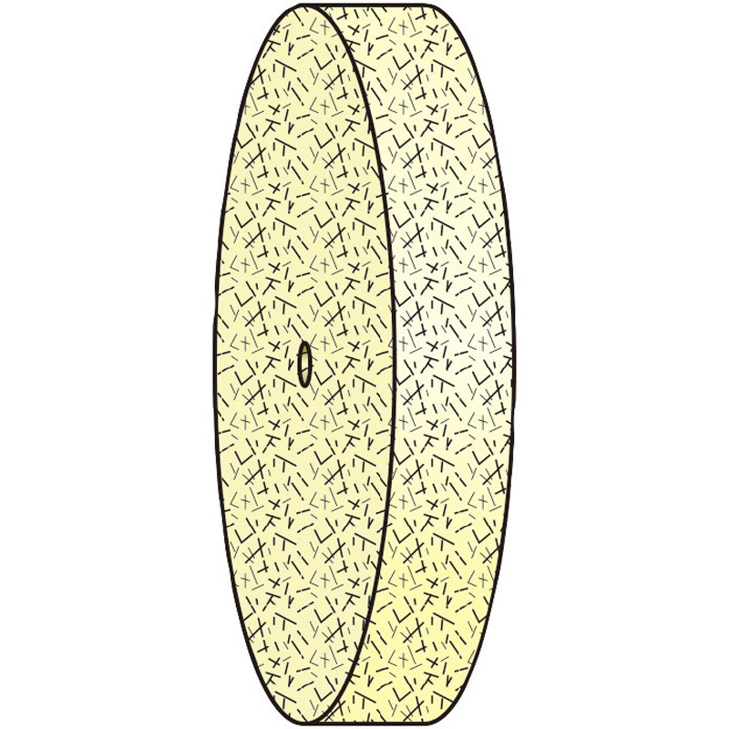 7A41014 フェルトホイール (ソフト) 永興電機工業 1パック 7A41014