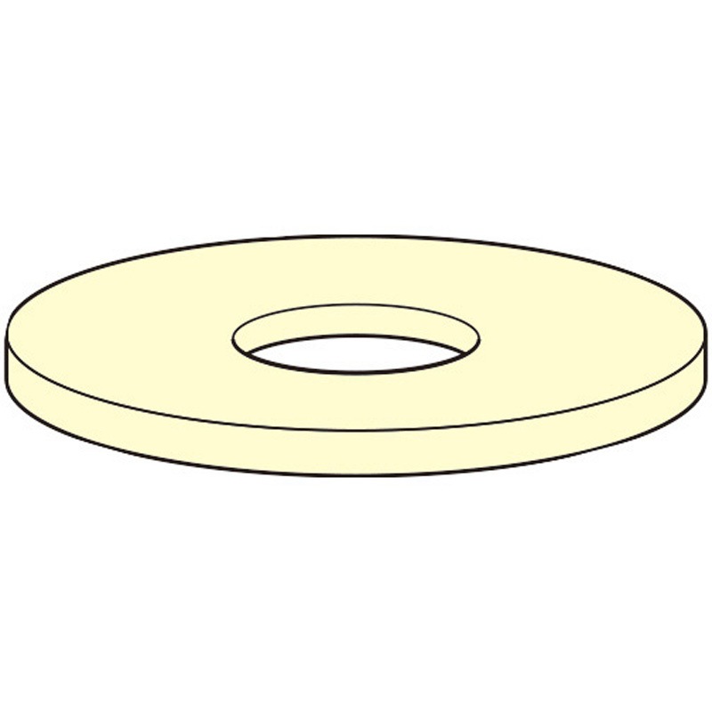 9024301 フェルトディスク (ソフト) 永興電機工業 外径31mm内径11mm 1パック