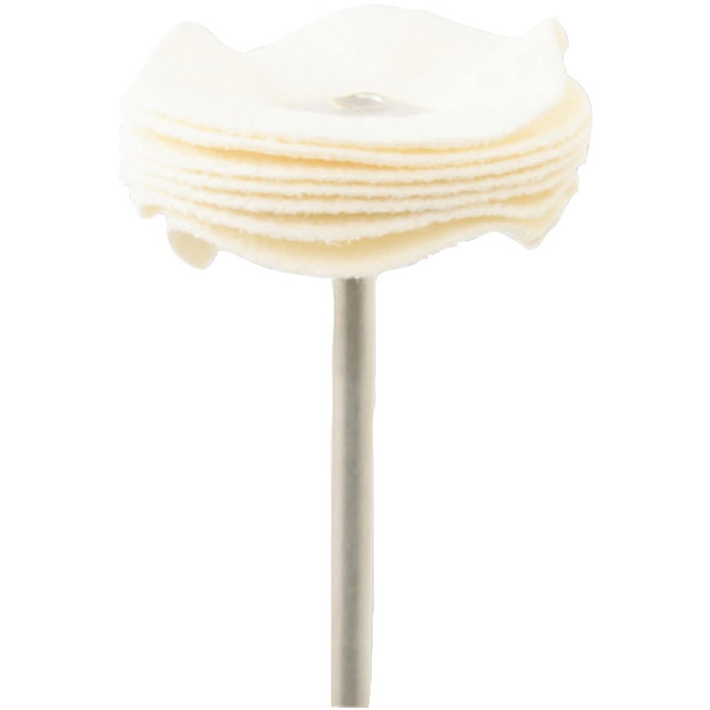 7021400 積層バフ (セーム皮) 永興電機工業 軸径2.34mm 1パック