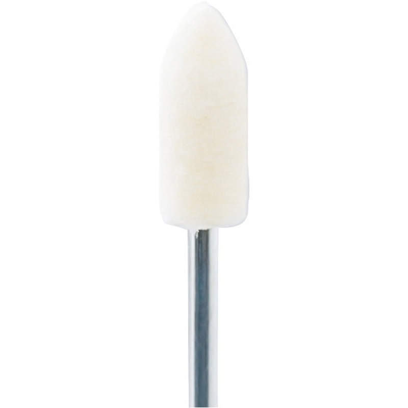 7A11011 軸付フェルトバフ (ソフト) 砲弾型 永興電機工業 軸径2.34mm 1パック