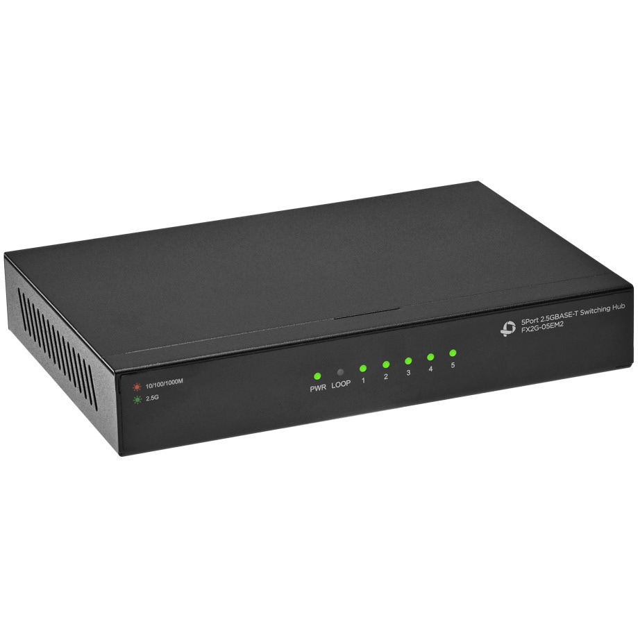 FX2G-05EM2 FX2G-05EM2 Planex 5ポート 2.5GBASE-Tスイッチングハブ 1