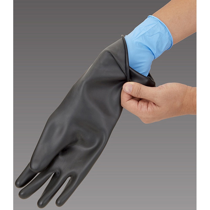 CD700 ニトリルゴム製化学防護手袋 使いきりタイプ 100枚入